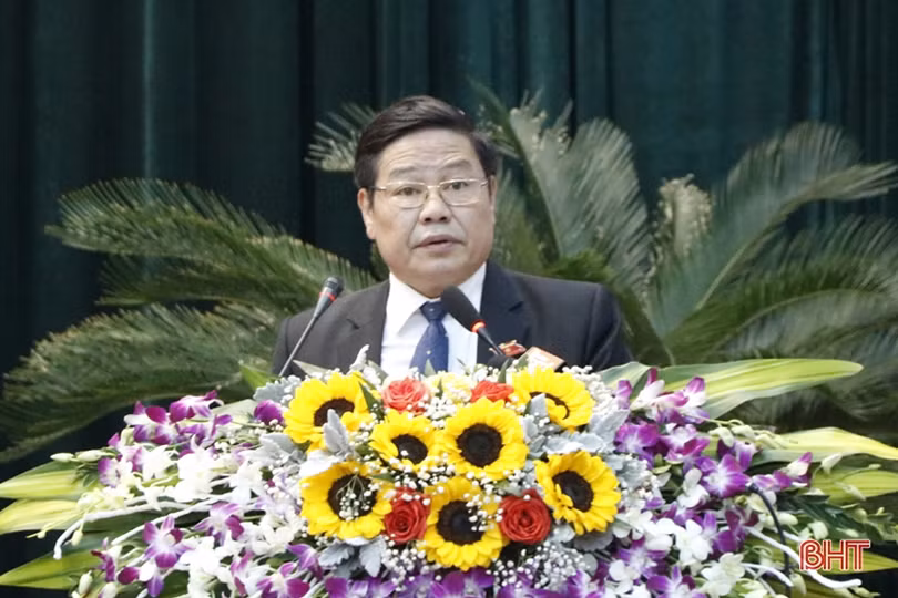 Hội đồng nhân dân tỉnh Hà Tĩnh hoàn thành phiên khai mạc Kỳ họp thứ 12