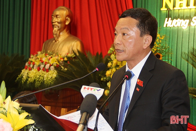 Bầu 39 đồng chí vào Ban chấp hành Đảng bộ huyện Hương Sơn nhiệm kỳ 2020 - 2025