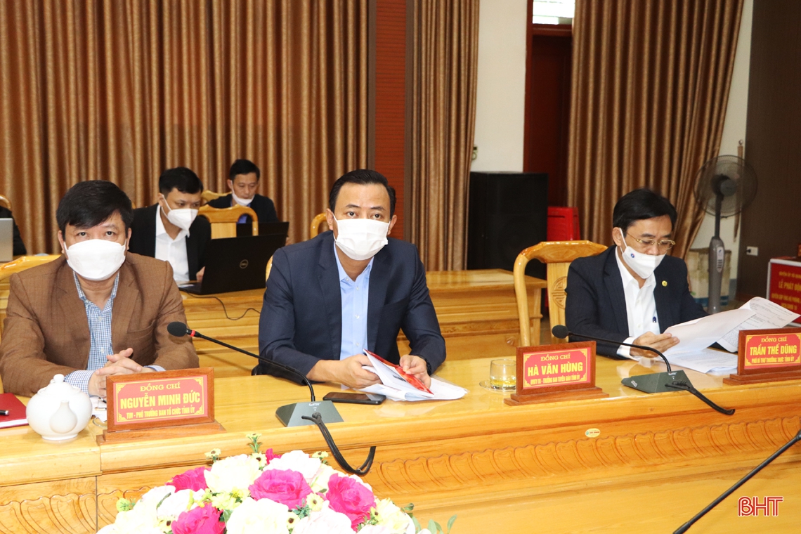 Vũ Quang cần tiếp tục nâng cao chất lượng sinh hoạt chi bộ, quan tâm phát triển đảng viên