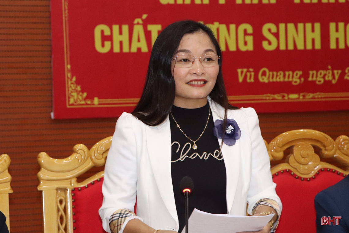 Vũ Quang cần tiếp tục nâng cao chất lượng sinh hoạt chi bộ, quan tâm phát triển đảng viên
