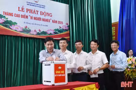 Kỳ Khang phát động Tháng cao điểm “Vì người nghèo”