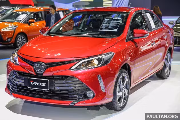ngo ngang truoc thay doi cua toyota vios 2017