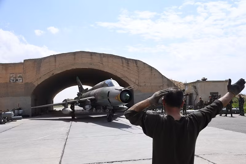 can cu khong quan syria hoat dong lai 1 ngay sau khi my khong kich