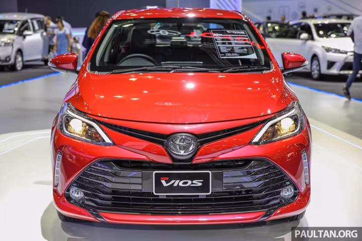 ngo ngang truoc thay doi cua toyota vios 2017