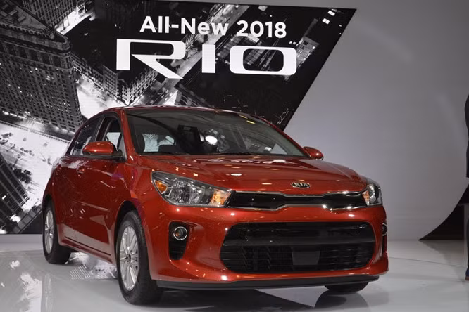hinh anh kia rio 2018 vua ra mat tai my