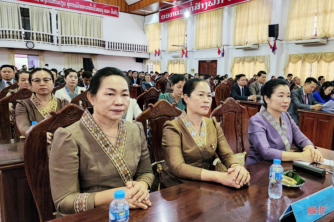 Tỉnh Bolikhămxay tổ chức trọng thể Lễ kỷ niệm 60 năm ngày thiết lập quan hệ ngoại giao Việt Nam - Lào