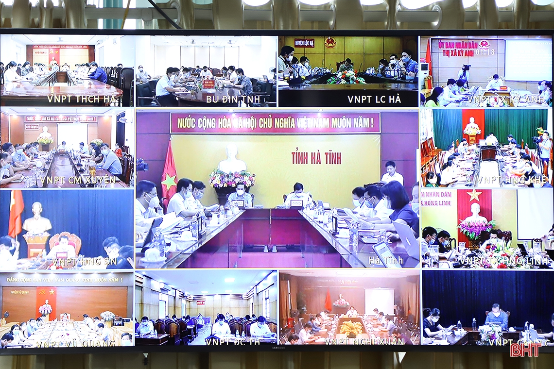 Hà Tĩnh nỗ lực đẩy nhanh tiến độ xây dựng chính quyền điện tử