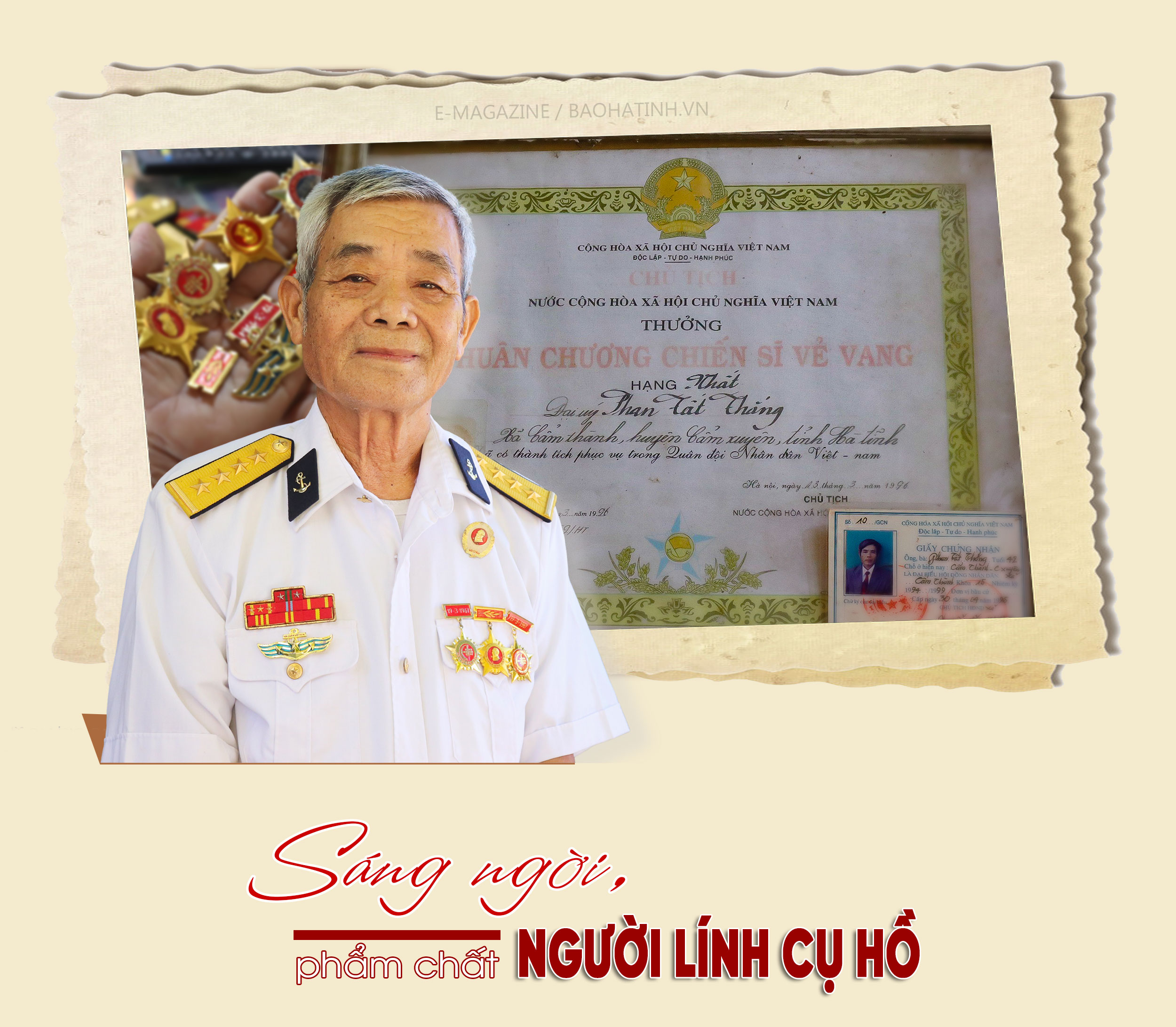 Sáng ngời phẩm chất người lính Cụ Hồ