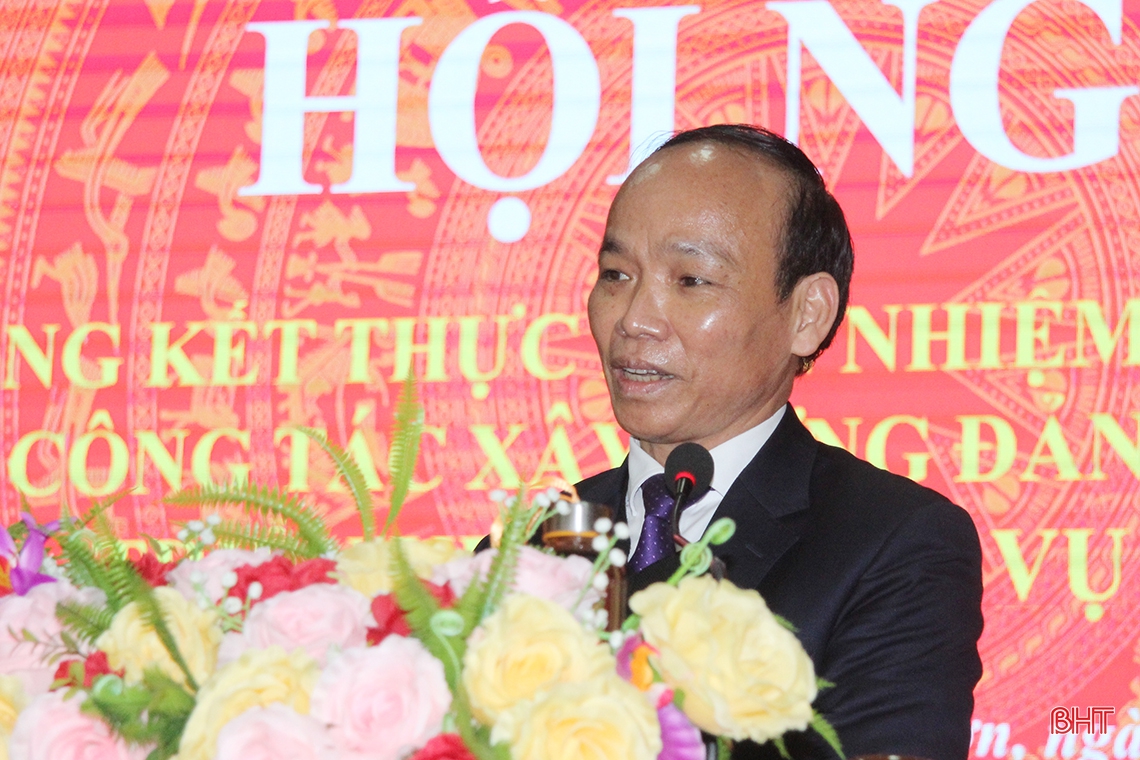 Hương Sơn cần phát huy cơ chế Đảng lãnh đạo toàn diện, chính quyền sáng tạo, quyết liệt trong điều hành