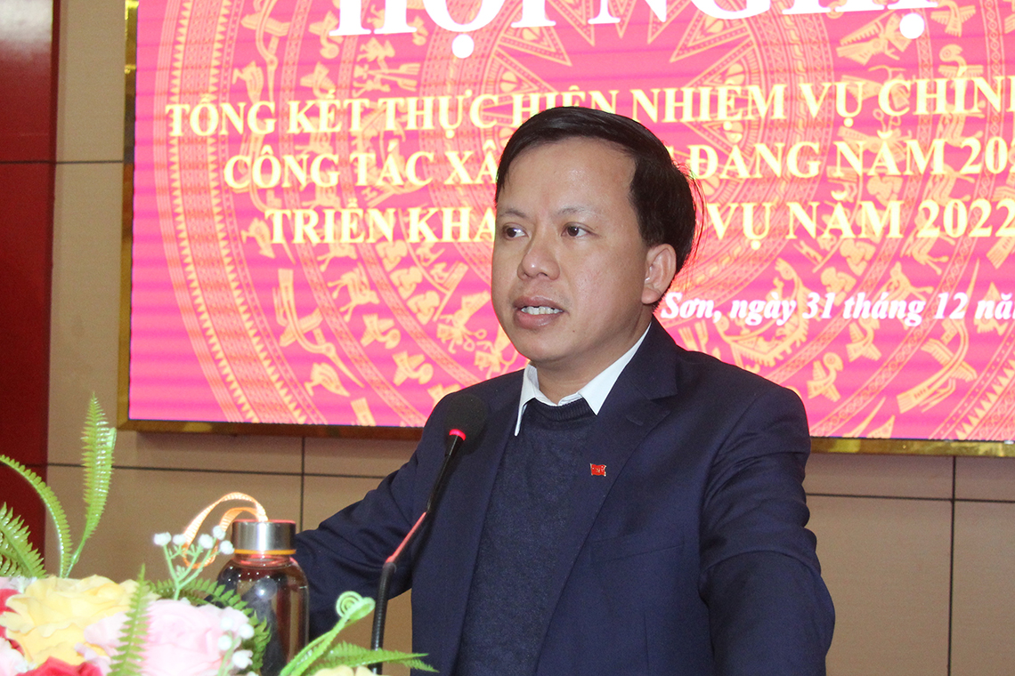 Hương Sơn cần phát huy cơ chế Đảng lãnh đạo toàn diện, chính quyền sáng tạo, quyết liệt trong điều hành