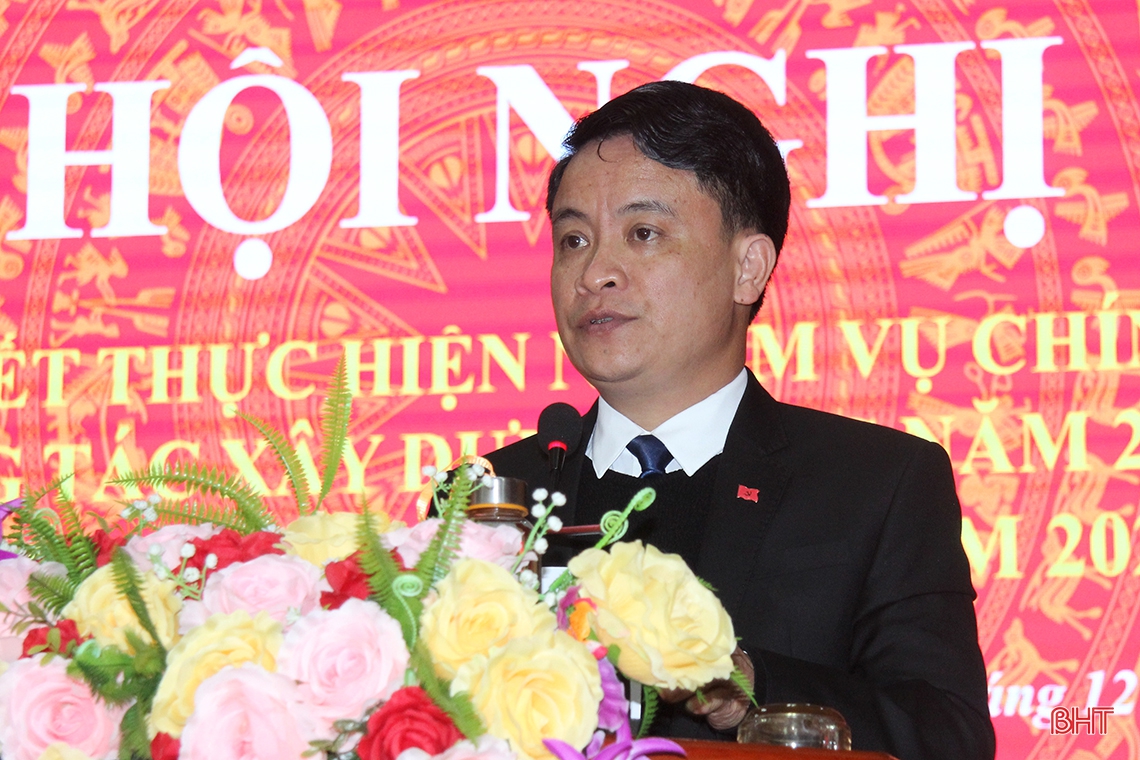 Hương Sơn cần phát huy cơ chế Đảng lãnh đạo toàn diện, chính quyền sáng tạo, quyết liệt trong điều hành