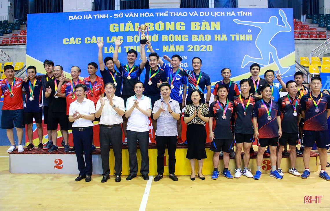 Giải Bóng bàn các CLB mở rộng Báo Hà Tĩnh lần thứ 2: Thành công ngoài mong đợi !