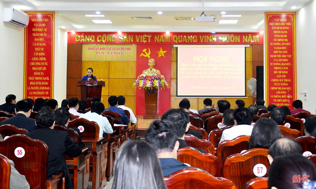Đảng bộ Khối Các cơ quan và doanh nghiệp Hà Tĩnh: Vững tin trên chặng đường mới!