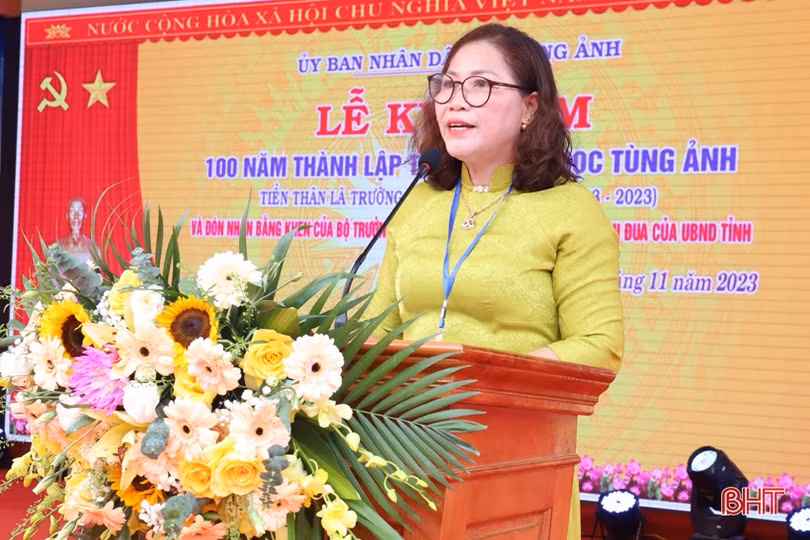 Trường Tiểu học Tùng Ảnh kỷ niệm 100 năm thành lập 