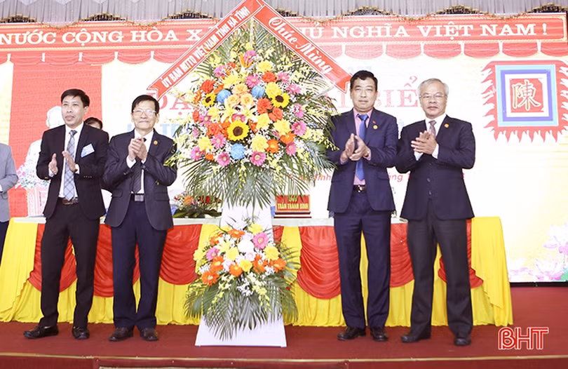 Họ Trần ở Hà Tĩnh tiếp tục phát huy truyền thống, góp sức xây dựng quê hương
