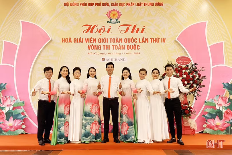 Mang tình đất, tình người Hà Tĩnh đến với Hội thi Hòa giải viên giỏi toàn quốc