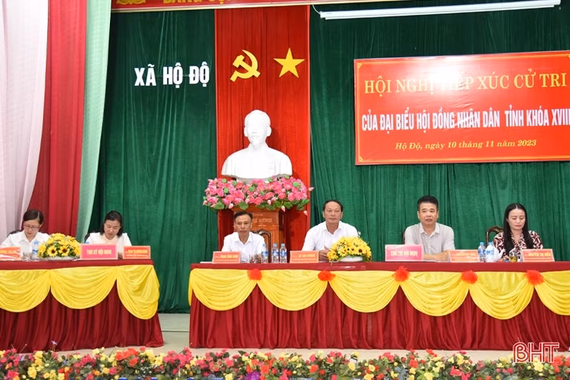 Cử tri kiến nghị giải quyết các chế độ chính sách, đầu tư sản xuất