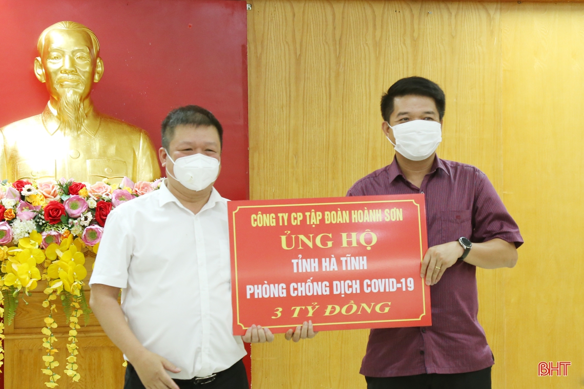 Hà Tĩnh sẽ sử dụng đúng mục đích kinh phí mà doanh nghiệp hỗ trợ để phòng, chống dịch Covid-19