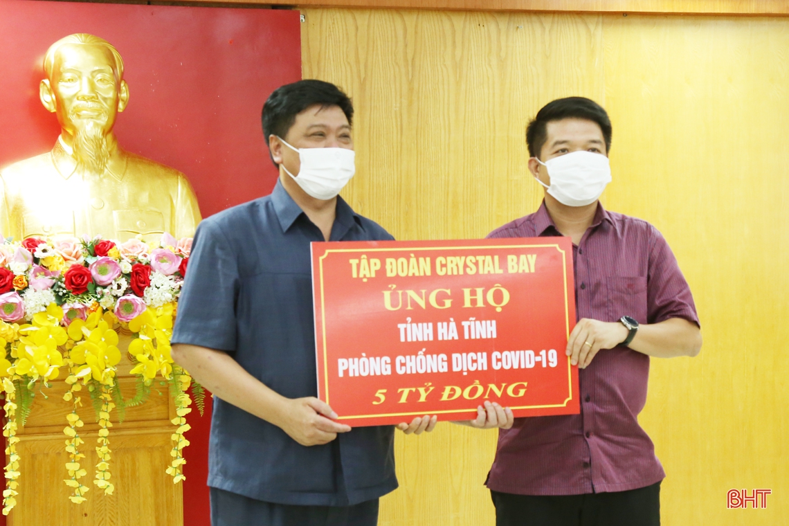 Hà Tĩnh sẽ sử dụng đúng mục đích kinh phí mà doanh nghiệp hỗ trợ để phòng, chống dịch Covid-19