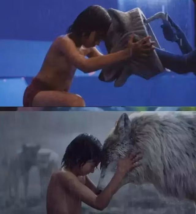 The Jungle Book (Cậu bé rừng xanh) mang lại doanh thu khổng lồ trên toàn cầu. 100% các cảnh trong phim đều được thực hiện nhờ kỹ xảo vi tính. Động vật trong phim đều là mô hình. Diễn viên nhí Neel Sethi thể hiện khả năng diễn xuất tài ba khi trò chuyện với rối đầy cảm xúc. su that phu phang dang sau nhung bom tan