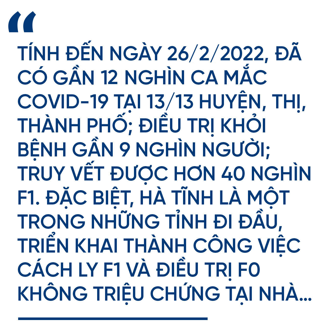 Mỗi cán bộ, nhân viên y tế Hà Tĩnh là tấm gương sáng về y đức