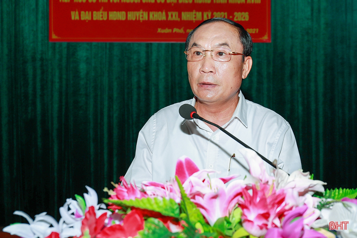 Kịp thời nắm bắt nguyện vọng, kiến nghị chính đáng của cử tri Nghi Xuân