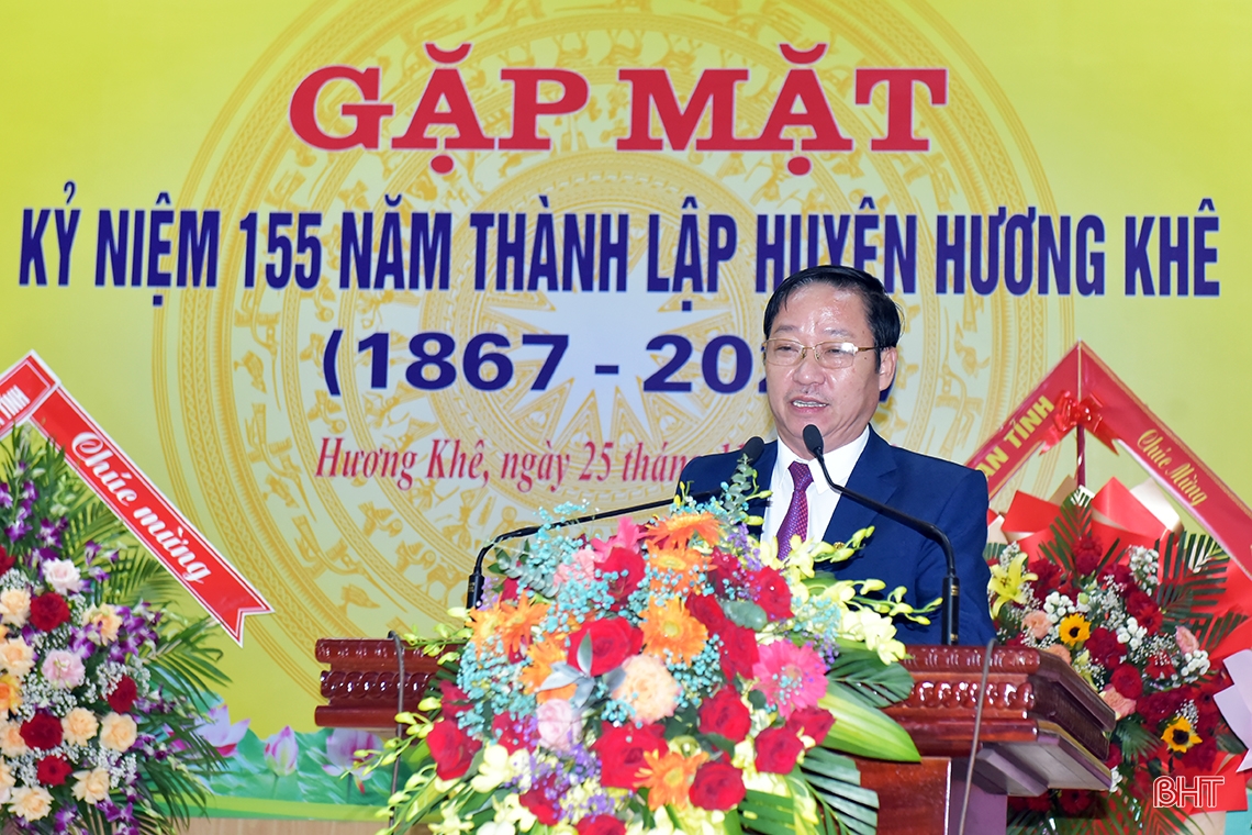 Phát huy truyền thống, dồn sức đưa Hương Khê sớm đạt huyện nông thôn mới