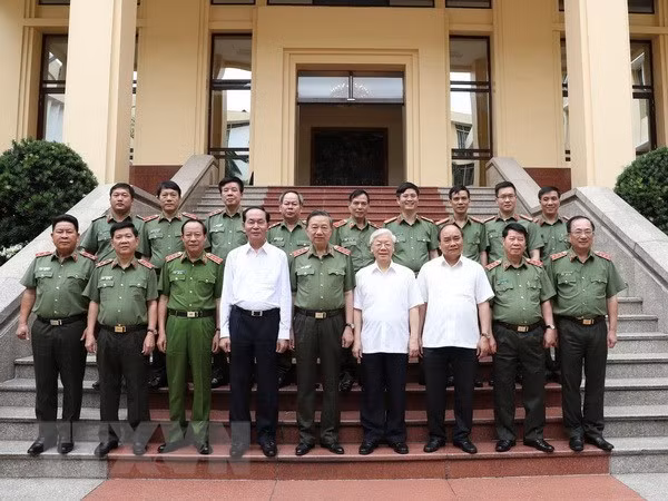 Tổng Bí thư chỉ đạo sắp xếp bộ máy, nhân sự công an