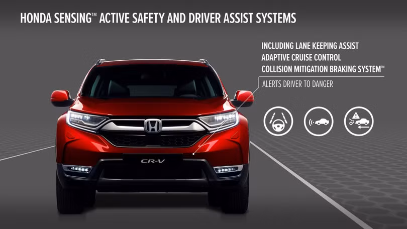 Honda CR-V 2019 bản châu Âu đạt tiêu chuẩn an toàn cao nhất