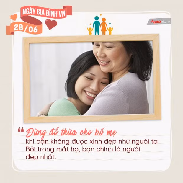 “Dù cuộc đời có thế nào, cũng đừng đổ thừa cho bố mẹ”