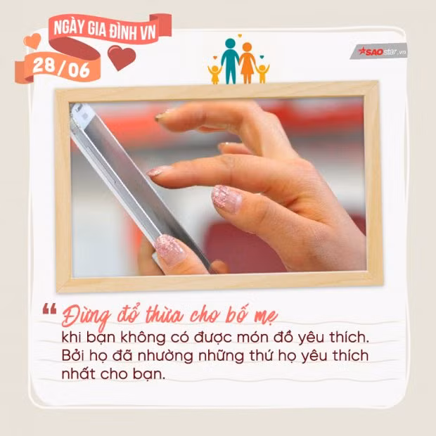 “Dù cuộc đời có thế nào, cũng đừng đổ thừa cho bố mẹ”