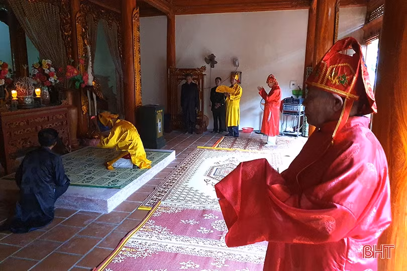 Độc đáo cuộc thi xôi đẹp ngày rằm tháng Giêng ở Nghi Xuân