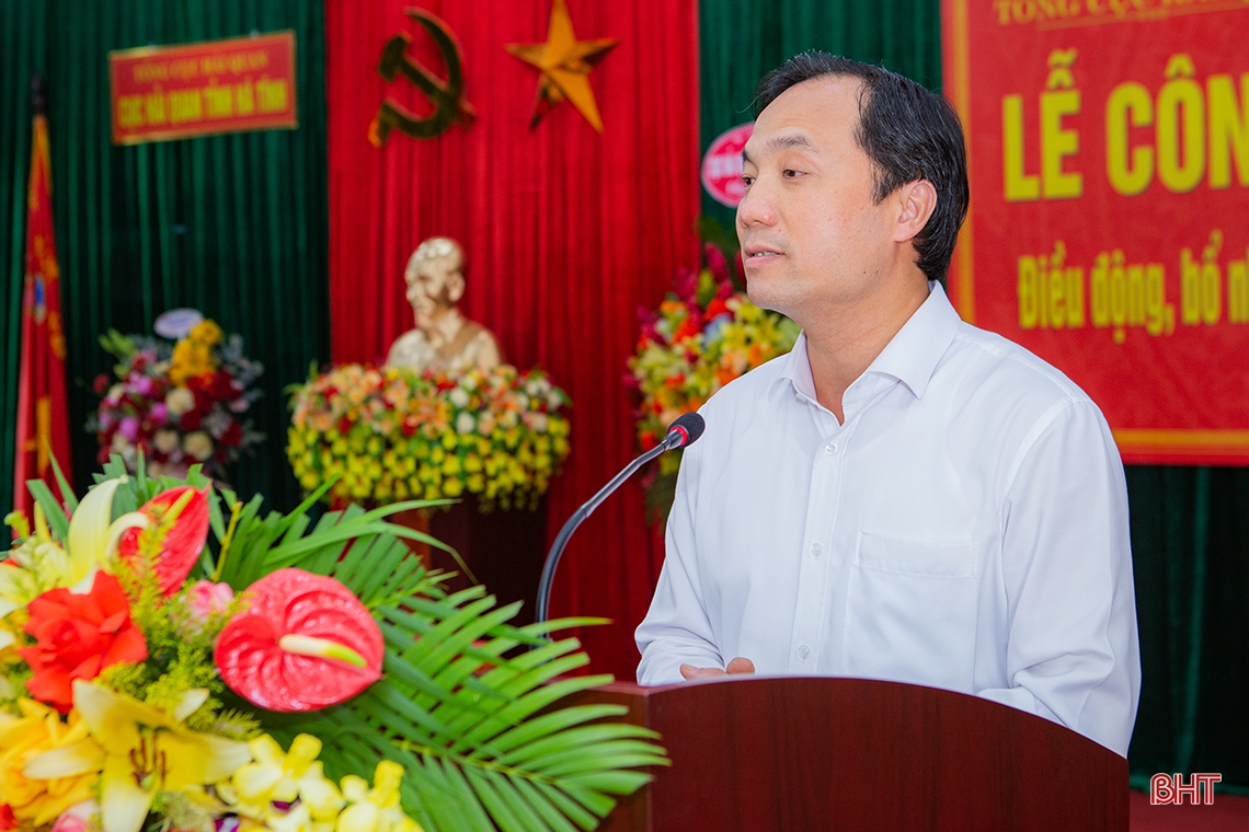 Hà Tĩnh có tân Cục trưởng Cục Hải quan