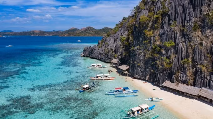 Cảnh biển tại Palawan, Philippines. Ảnh: Image Professionals GmbH