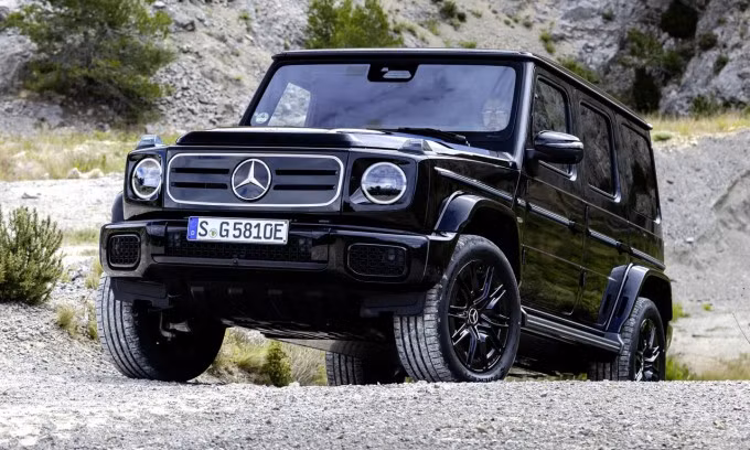 Xe điện Mercedes G 580 tại Đức. Ảnh: Mercedes