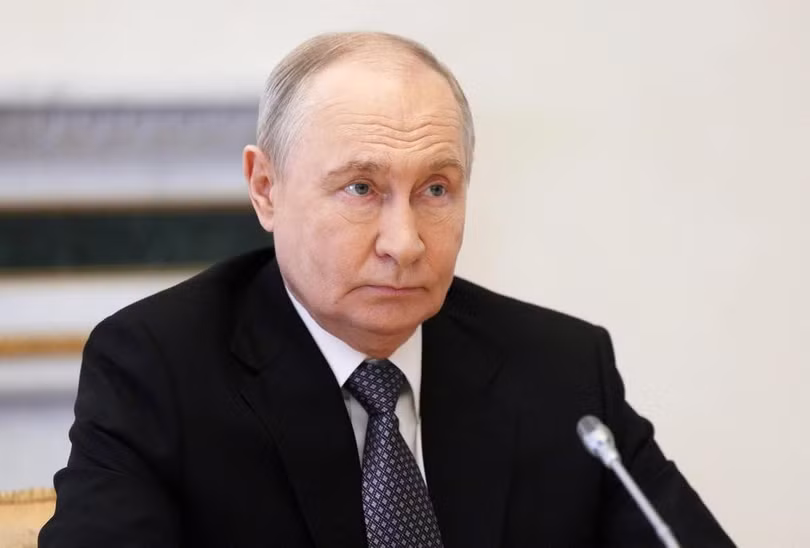 Tổng thống Nga Vladimir Putin tại St. Petersburg ngày 21/10. Ảnh: Reuters