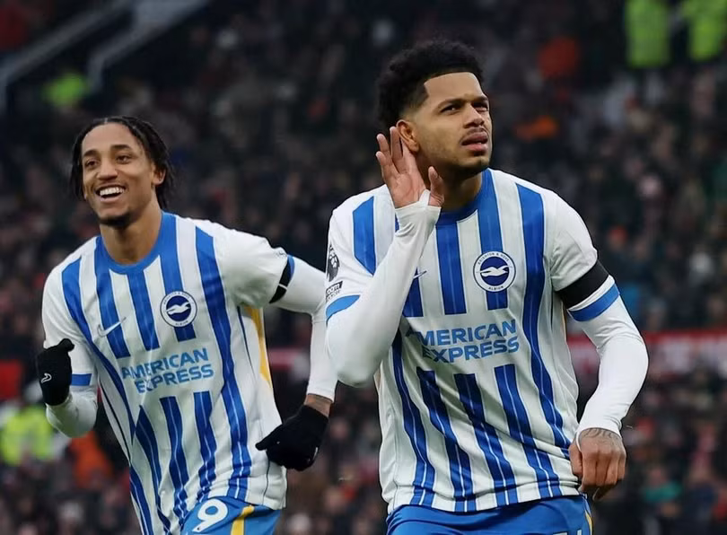 Brighton tạo ra bất ngờ lớn nhất vòng 22 Ngoại hạng Anh 2024/25.