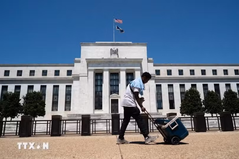 Trụ sở Cục Dự trữ liên bang Mỹ ở Washington DC. (Ảnh: THX/TTXVN)
