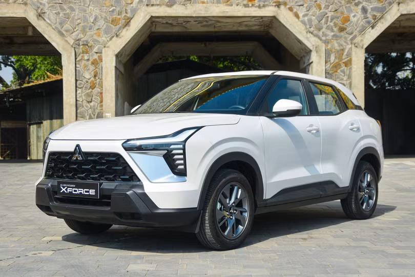 Các phiên bản của Mitsubishi Xforce được triển khai ưu đãi tại Việt Nam. Ảnh: Vĩnh Phúc.