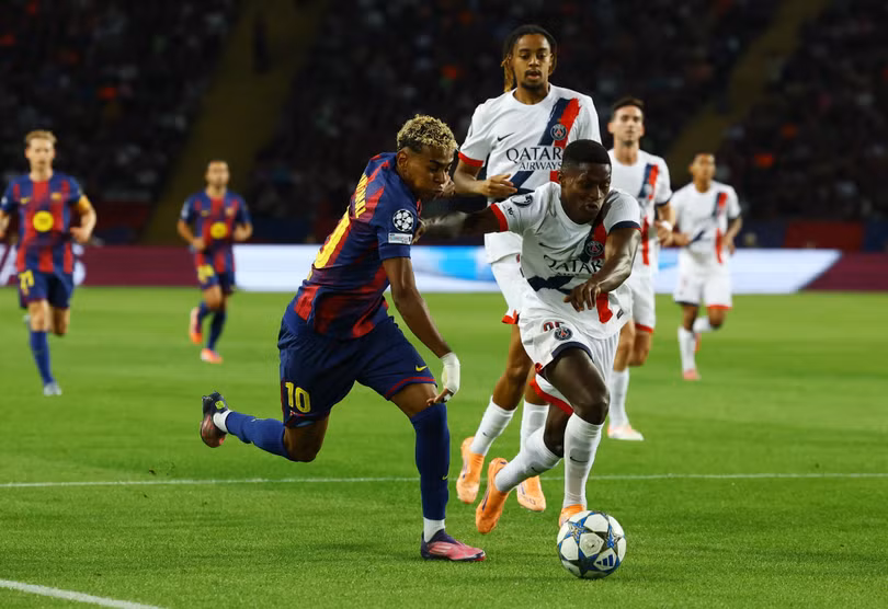 PSG hoàn toàn có thể gặp Barcelona ở vòng 1/8.