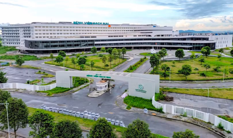 Bệnh viện Bạch Mai cơ sở 2 tại Ninh Bình. Ảnh: Bệnh viện cung cấp