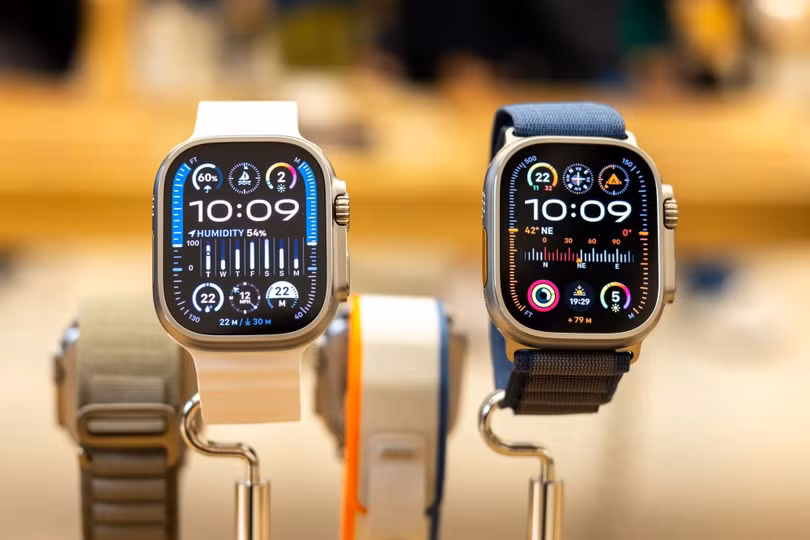 Apple Watch Ultra 2. Ảnh: Bloomberg.