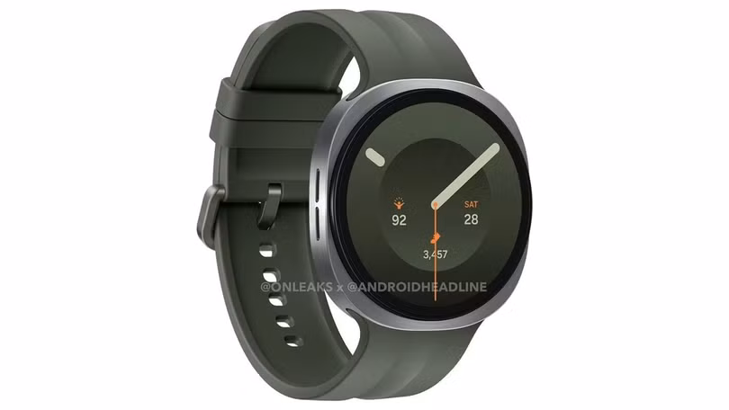 Thiết kế rò rỉ của Galaxy Watch9. Ảnh: Android Headlines.