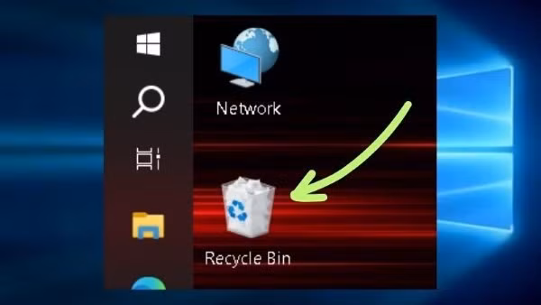 Mở Recycle Bin