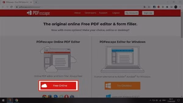 Chọn Free Online