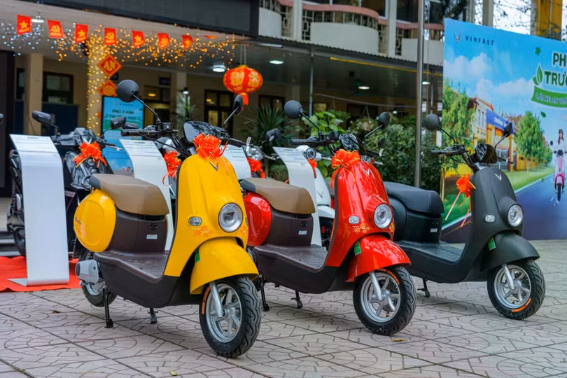 Mẫu xe Motio thu hút sự chú ý của Gen Z nhờ thiết kế bắt mắt và bảng màu cá tính