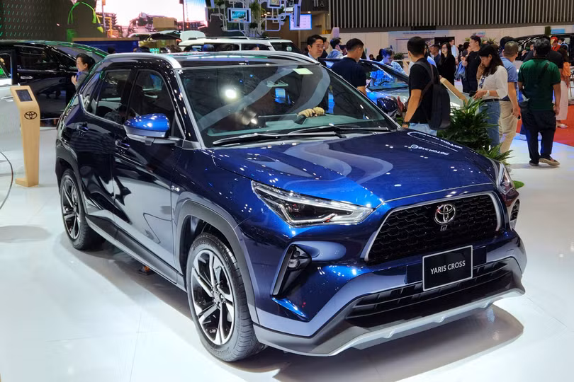 Mitsubishi Xforce và Toyota Yaris Cross đang là những mẫu xe bán chạy nhất phân khúc SUV cỡ B/B+. Ảnh: Phúc Hậu.