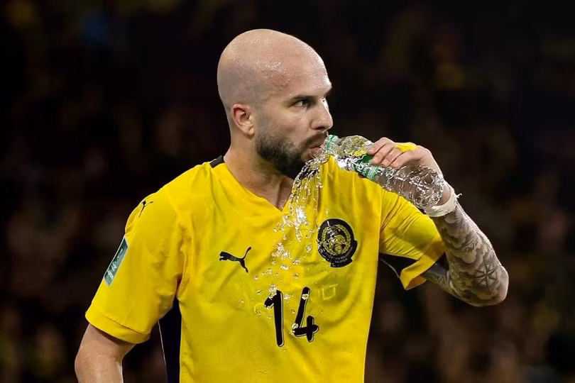 Joao Figueiredo là một trong những cầu thủ nhập tịch đẳng cấp nhất của Malaysia. Ảnh: Malaysia NT.