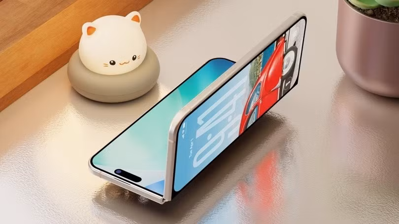 iPhone gập dự kiến sẽ có giá ngang MacBook Pro 16 inch. Ảnh: AppleInsider.