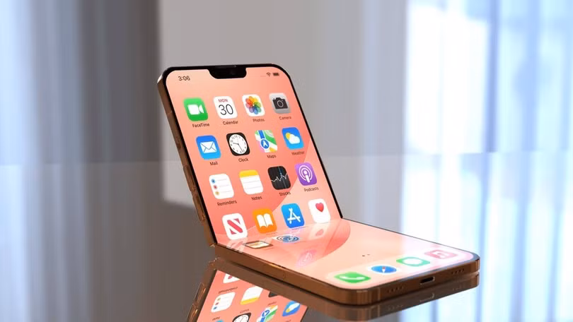 iPhone gập sẽ sử dụng công nghệ màn hình tiên tiến của Samsung. Ảnh: Cult of Mac.